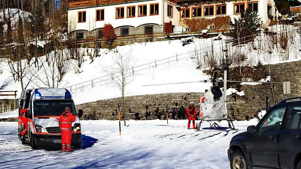 Heli "Martin 10" im Einsatz