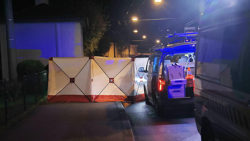 Auto kollidiert auf Hellbrunner Straße mit Hauswand