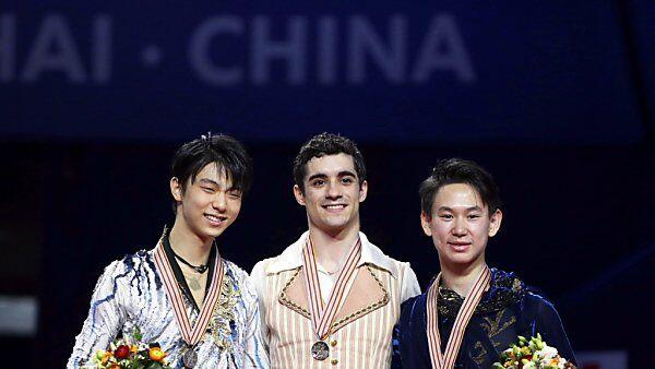 Erstmals Gold an Spanien, Javier Fernandez ist zufrieden