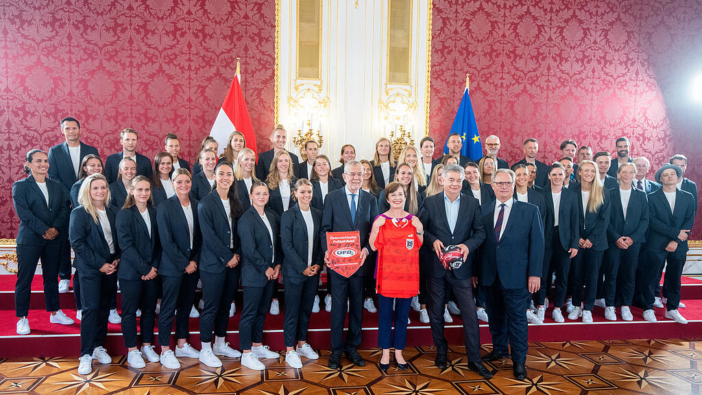 ÖFB-Verabschiedung vor Fußball-EM
