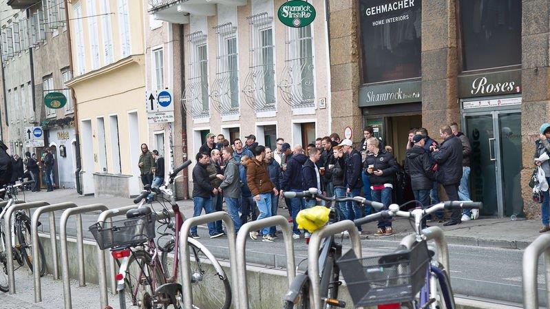 Ajax-Fans in Salzburg