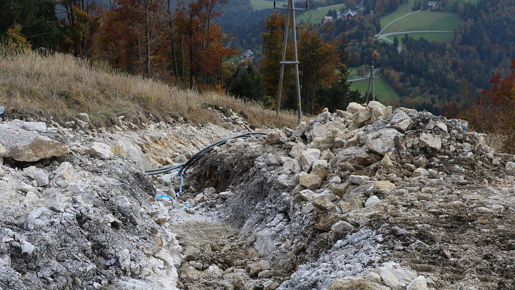 Gaisberg_Trinkwasserleitungsbau