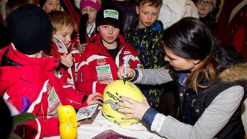 Fenninger-Autogrammstunde in der VS Adnet