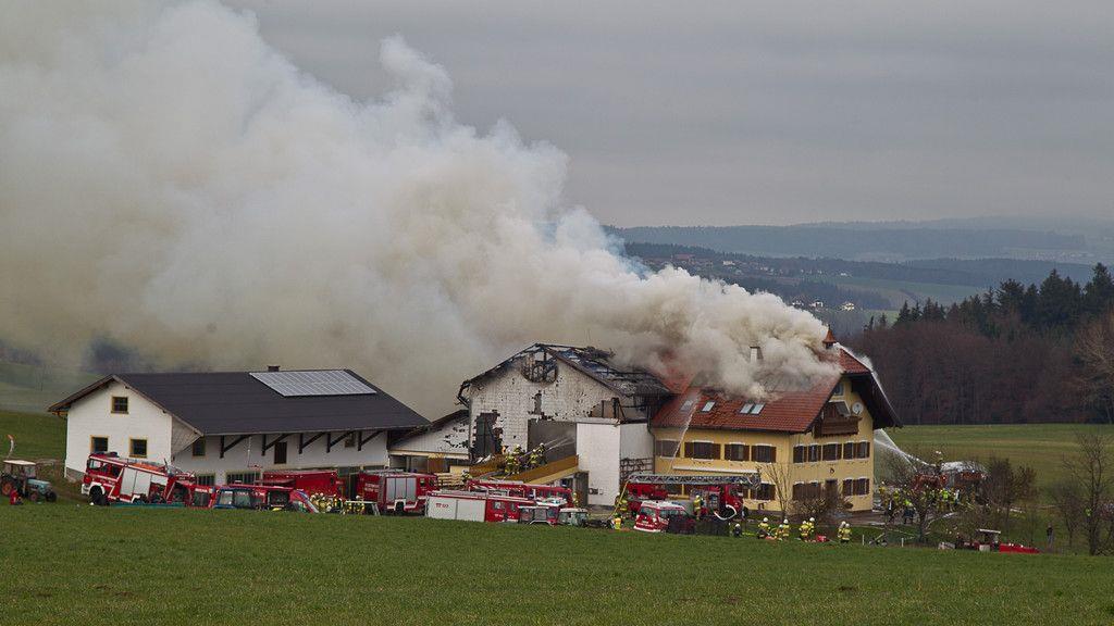 Großbrand in Seekirchen