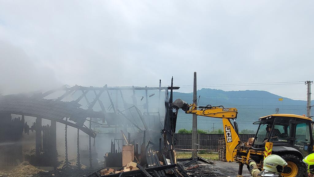 Brand Lagerhaus Kuchl