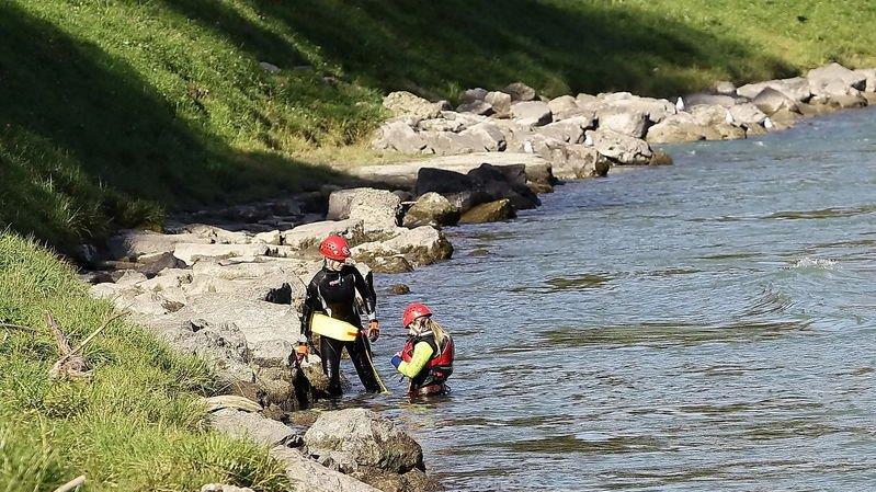 Schauübung der Wasserrettung