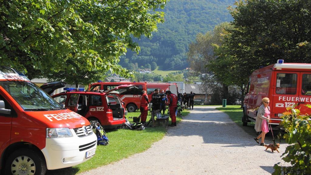 Erneut Suchaktion am Traunsee