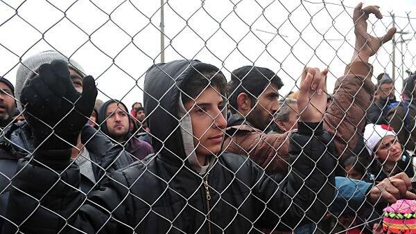 Die Grenze bei Idomeni bleibt dicht