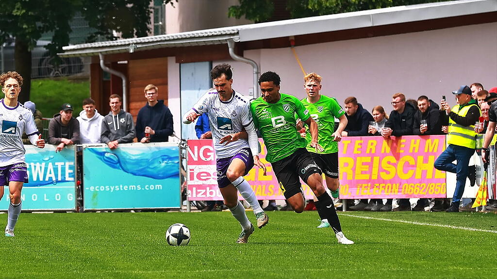 Regionalliga West: Wals-Grünau gegen Austria Salzburg