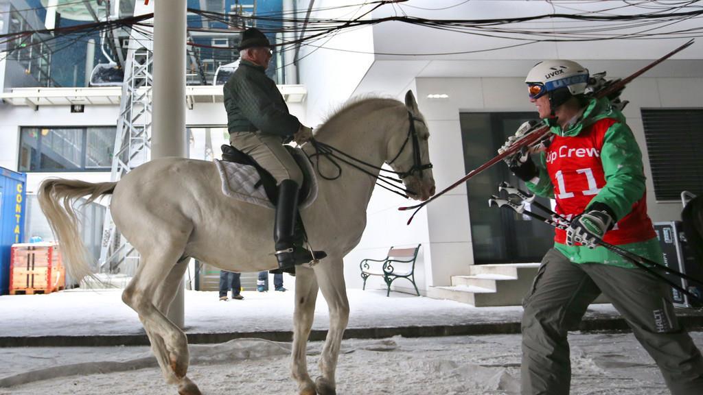 Letzte Vorbereitungen in Schladming