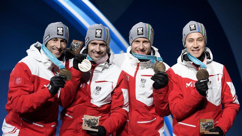 Olympia-Bronze für Staffel der Nordischen Kombination