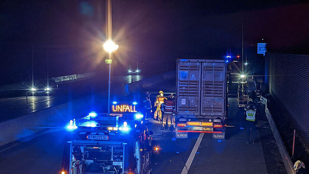 Unfall A10 Grödig