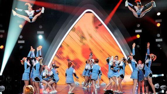 Die Cheerleader-Girls beeindruckten bei der "Großen Chance".