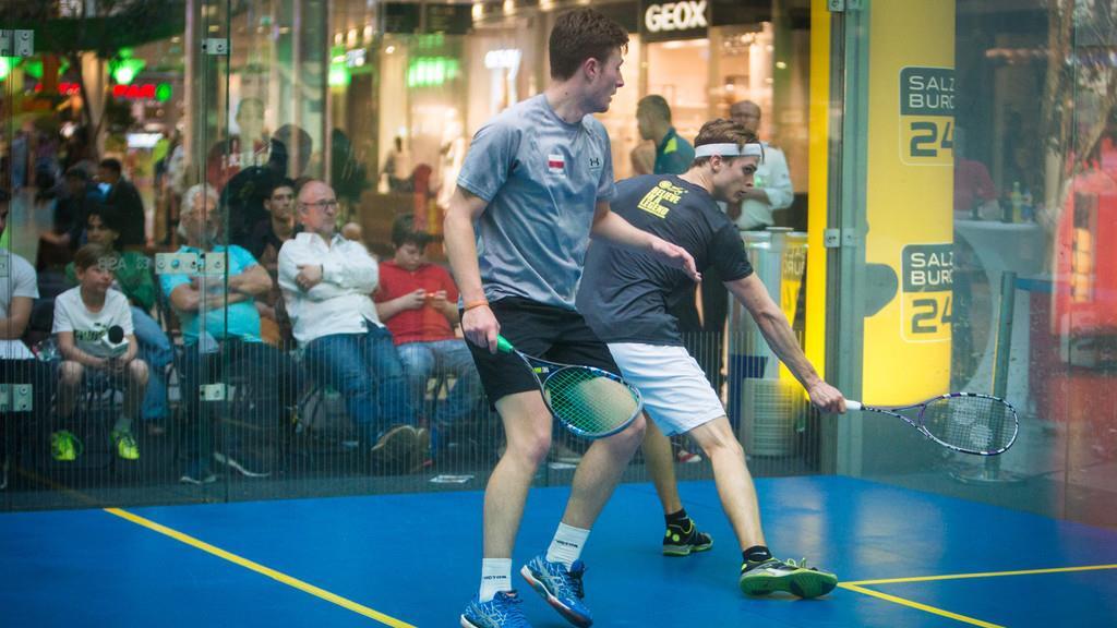 Squash im Europark