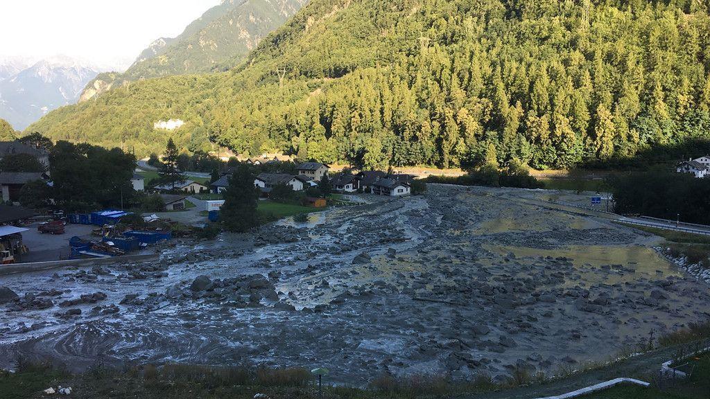 Bergsturz in der Schweiz I