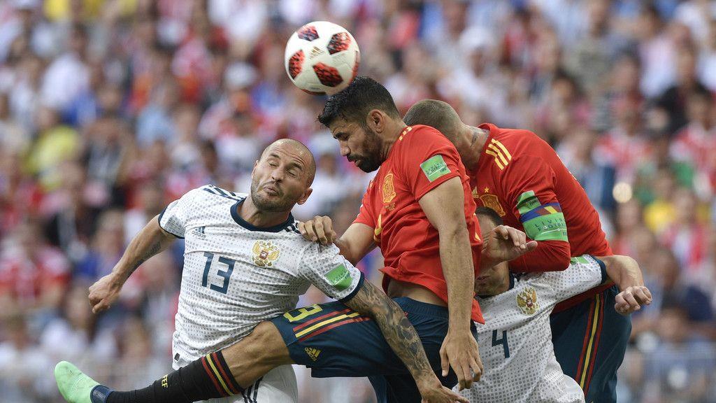 Russland gegen Spanien