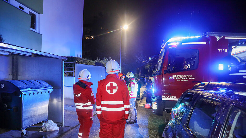 Brand Itzling Goethestraße