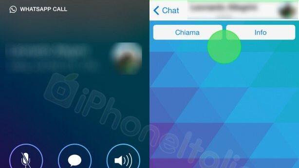 Die italienische iPhone-Seite will eine Beta-Version von WhatsApp mit Telefon-Funktion getestet haben.