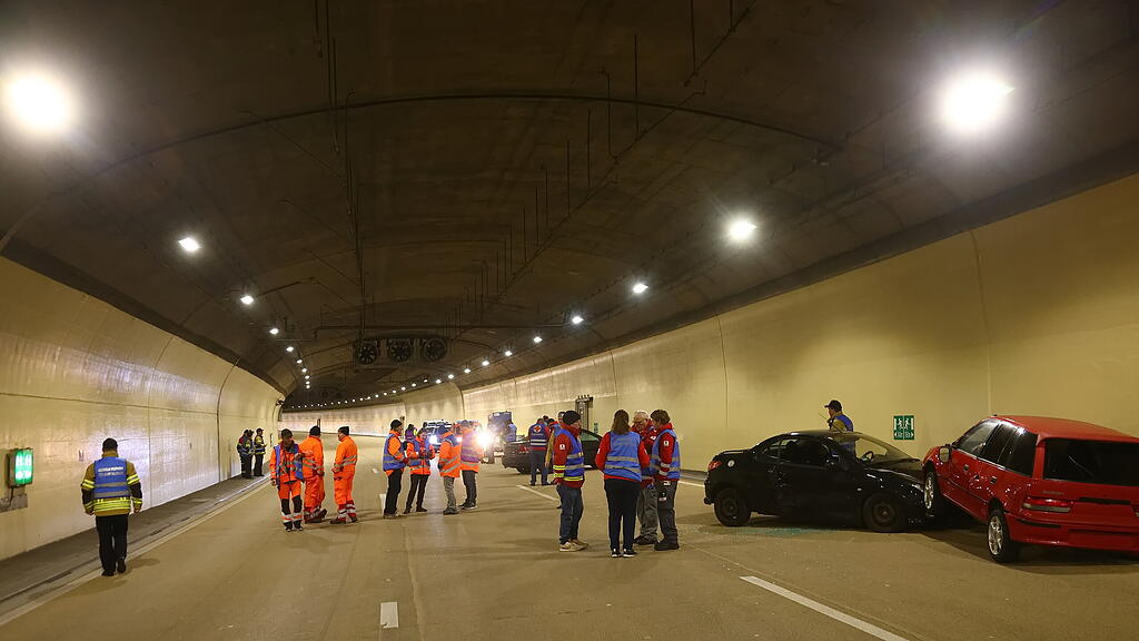 Übung Lieferinger Tunnel