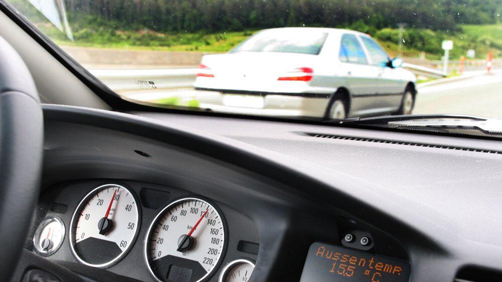 Der 35-Jähriger schnappte sich einfach der Fahrzeug und fuhr davon.