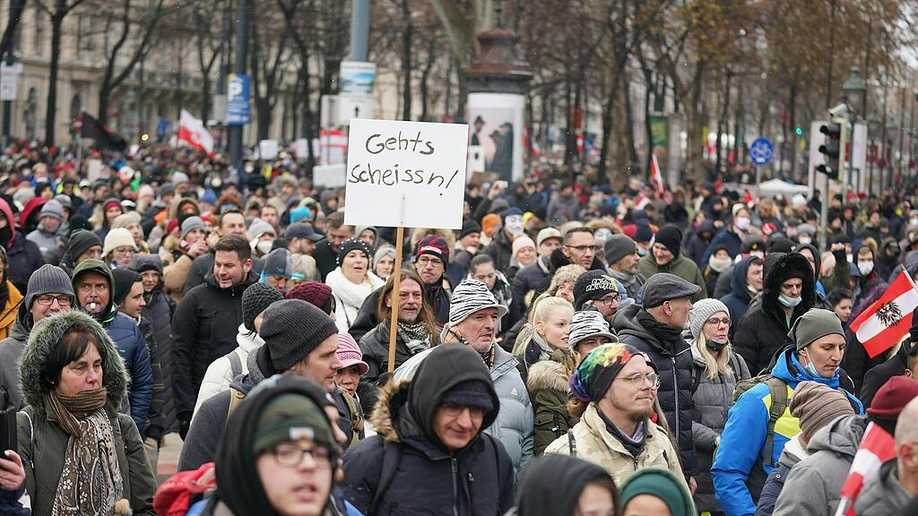 Corona-Demo Wien