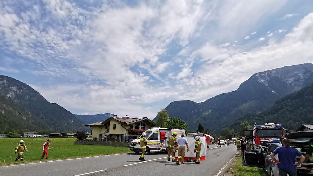 Bub von Auto erfasst St. Martin bei Lofer