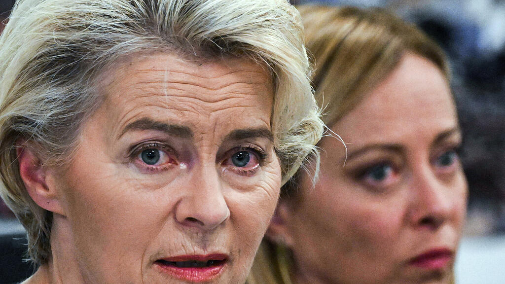 Ursula Von der Leyen auf Lampedusa
