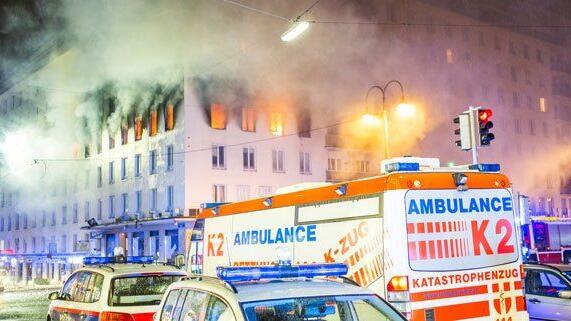 Einsatz bei Brand in der Innenstadt