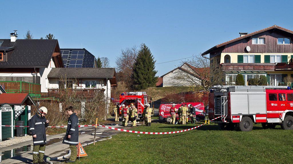 Wohnhaus in Neumarkt in Brand