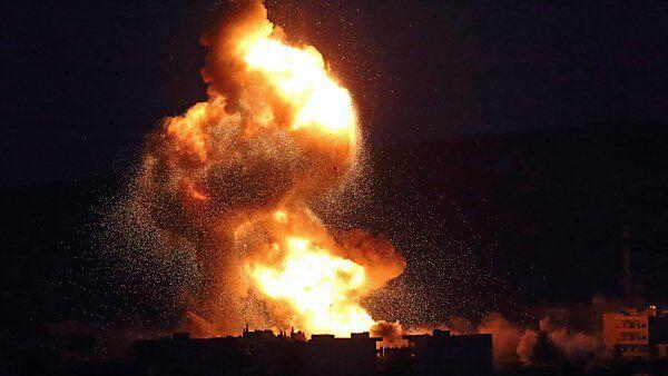 Die syrische Armee setzte ihre Luftangriffe fort