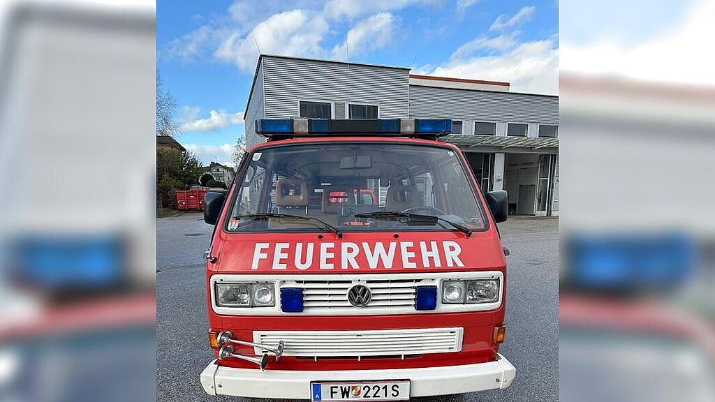 Berufsfeuerwehr Salzburg verkauft Fahrzeuge