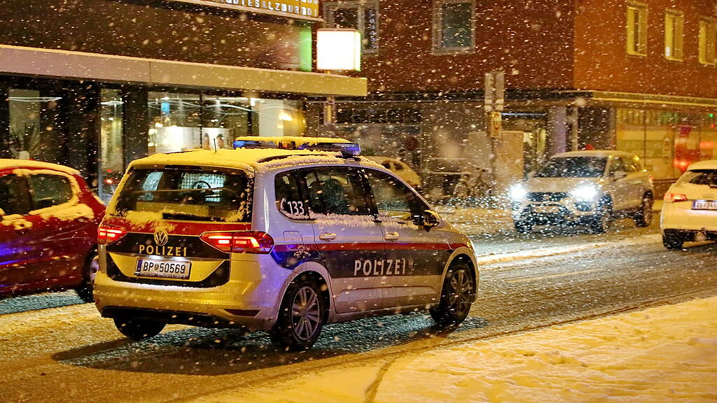 Schneechaos in Salzburg