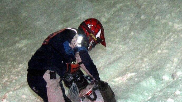 Snow Speedhill Race in Ried
