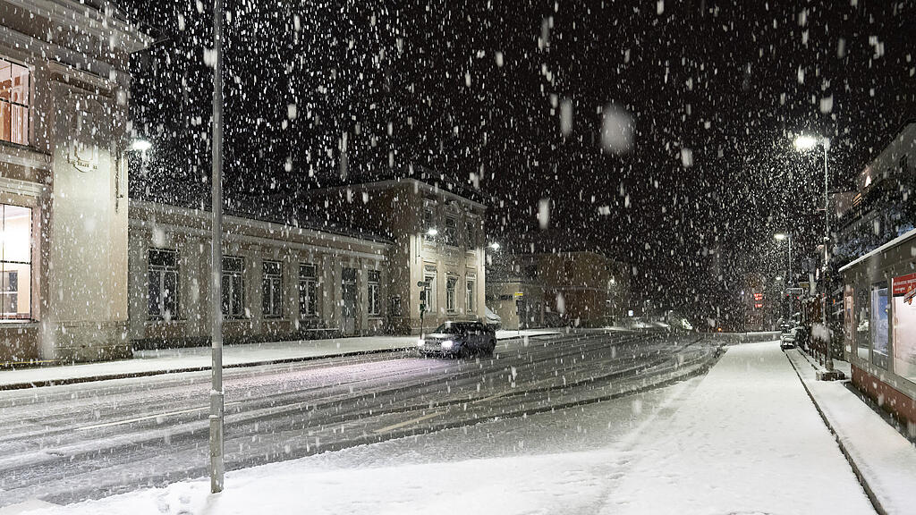 Erster Schnee in Bad Gastein