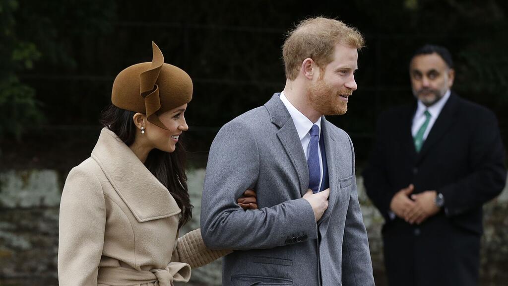 Harry und Meghan verbrachten ihr erstes Weihnachten mit der Queen.