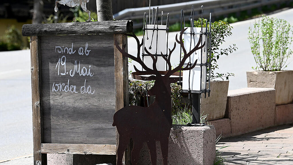 Die Gastgärten sind vorbereitet auf ihr Comeback