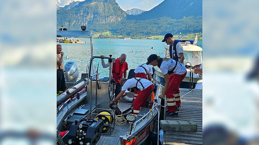 Vermisstensuche Wolfgangsee