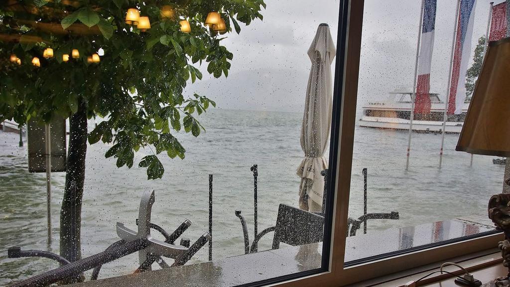 Hochwasser in Gmunden