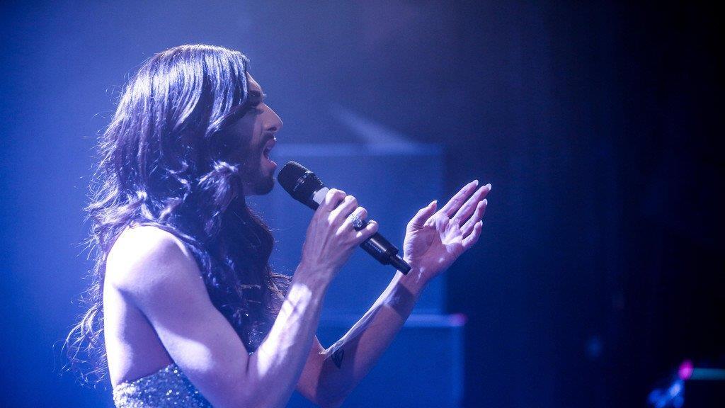 Conchita Wurst in Kopenhagen