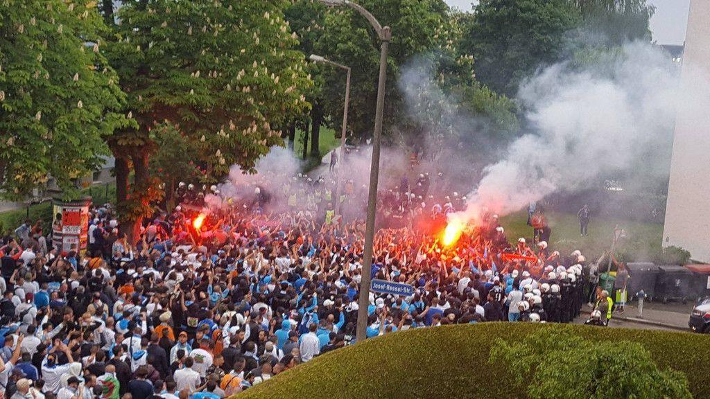 Europa League: Polizeieinsatz