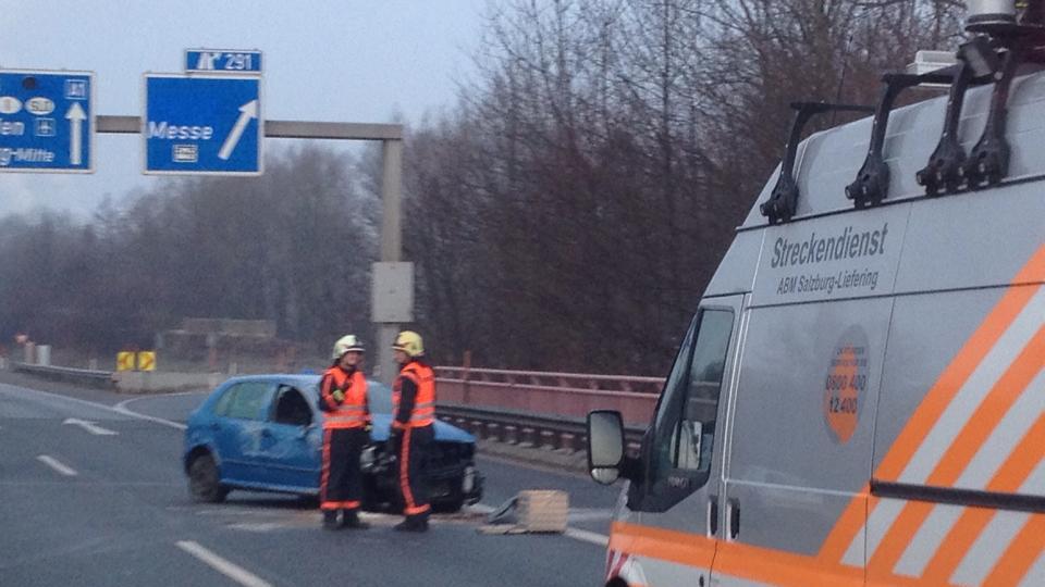 Ein kleiner Unfall führte Donnerstagfrüh zu einem Megastau auf der A1.