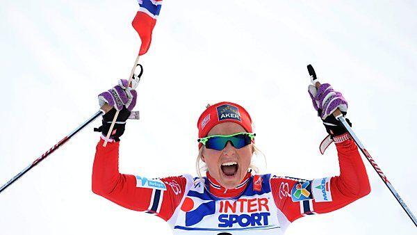 Johaug hängte die Konkurrenz ab