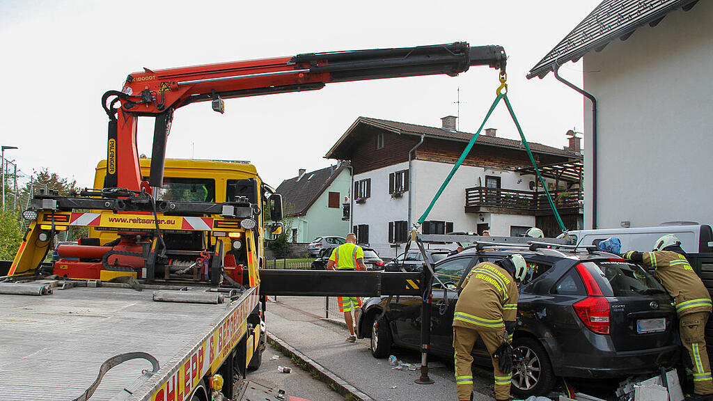 Verkehrsunfall in Oberndorf