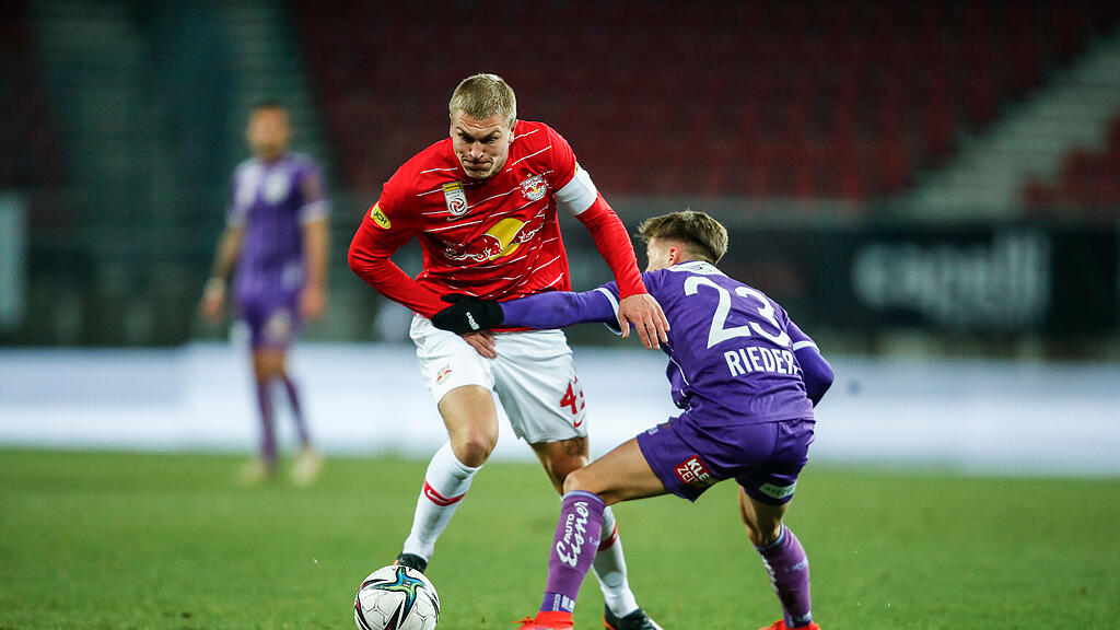 Austria Klagenfurt gegen FC Red Bull Salzburg