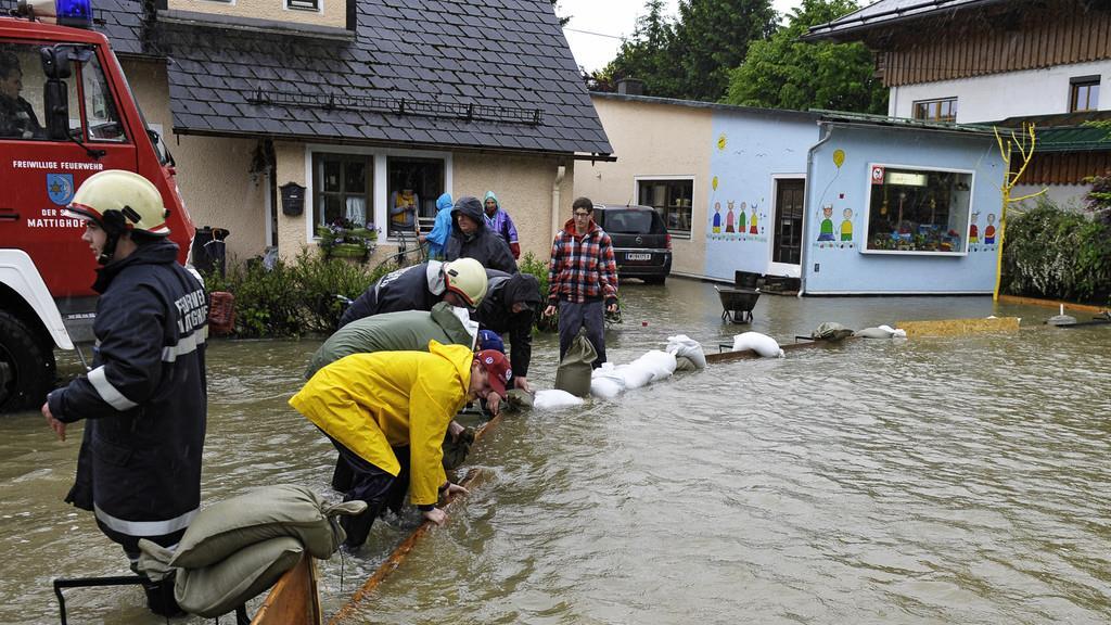 "Land unter" in OÖ