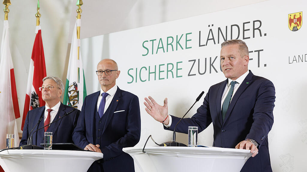 PK NACH LANDESHAUPTLEUTEKONFERENZ: KAISER / MATTLE / KUNASEK