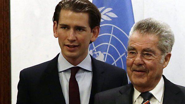 Bundespräsident und Außenminister in New York