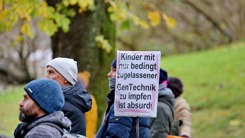 Corona-Demo Stadt Salzburg
