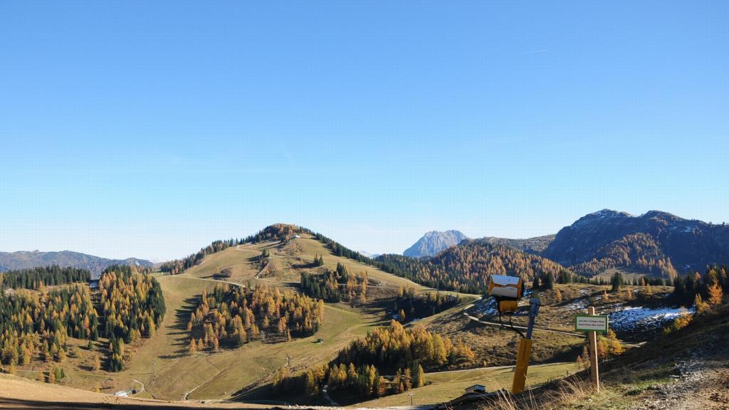 Goldener Oktober auf den Bergen
