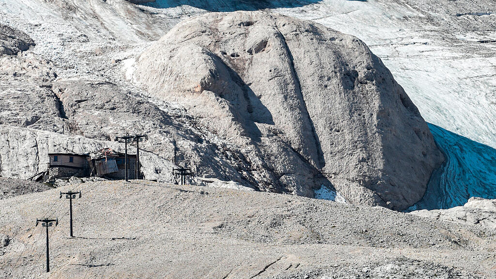 Gletscherbruch_Dolomiten
